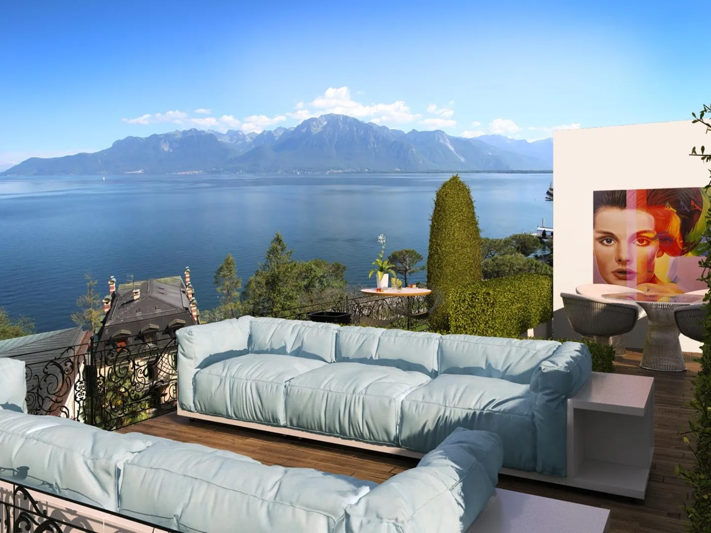 Attico Incantevole a Montreux - Foto 1 di 4