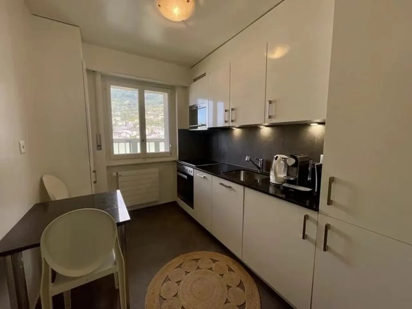 Appartamento arredato con 2 camere al 16° piano con vista su Montreux e sul lago. - Foto 5 di 9