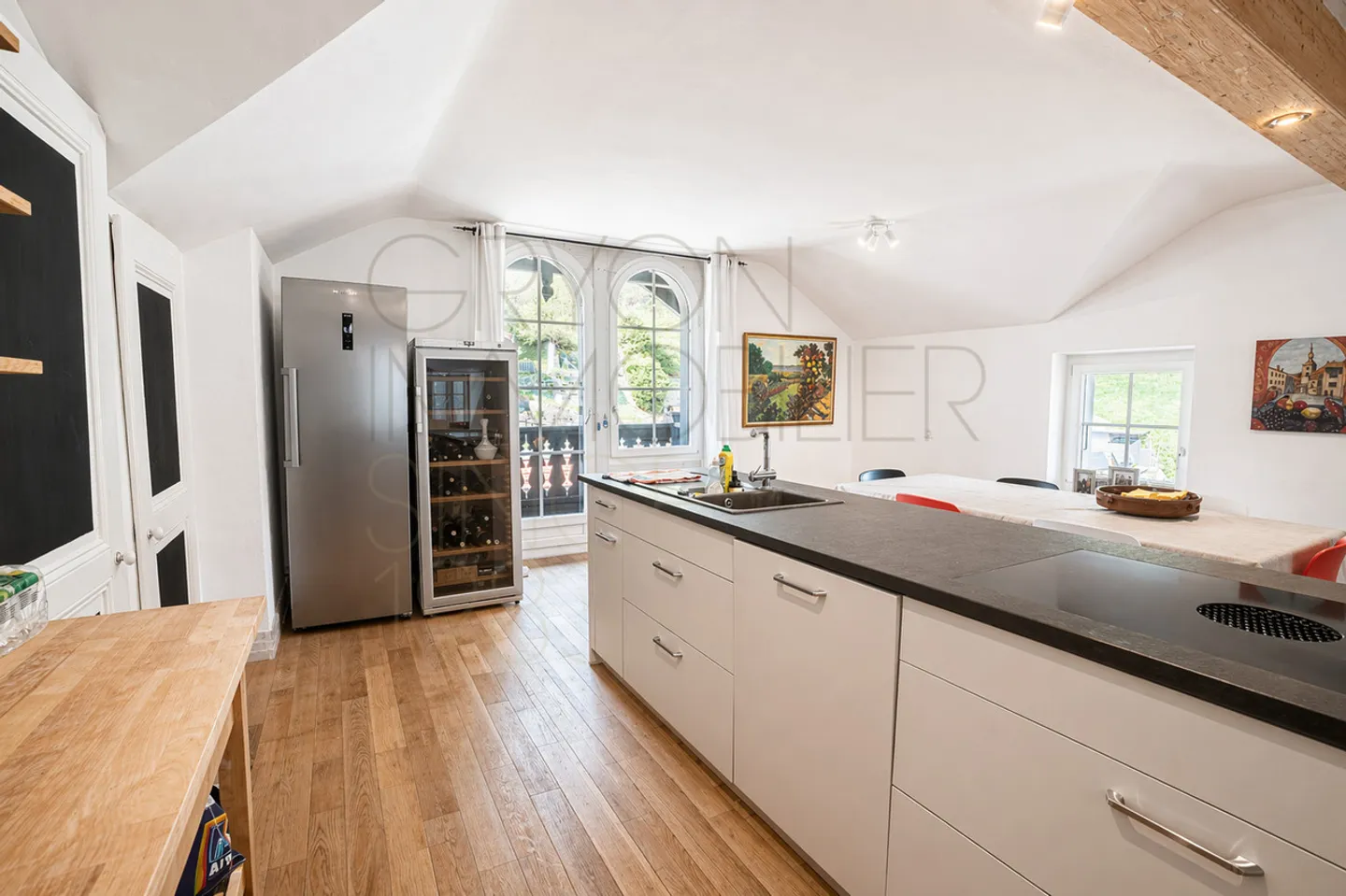 Appartamento sotto i tetti a Gryon con balcone e vista alpina - Foto 17 di 22