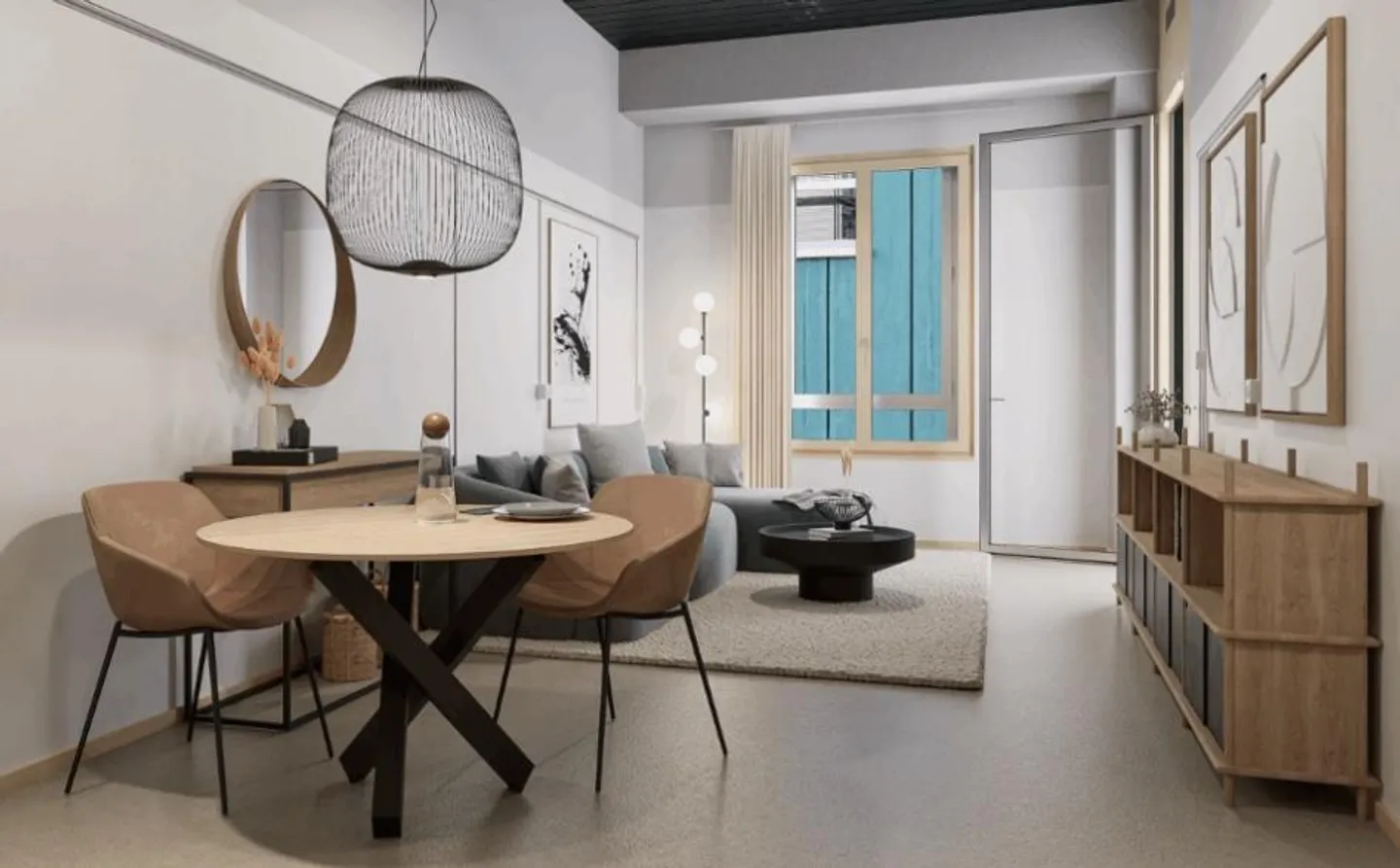 First occupancy on the Rhine: Modern 2.5-room new apartment (53m²) in Basel - Photo 3 of 8