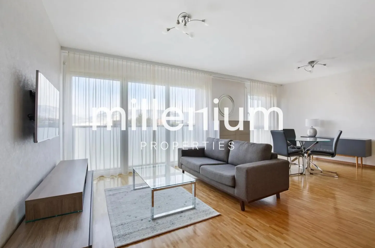 Möbliertes Apartment – Petit-Saconnex – Ungehinderte Aussicht - Foto 2 von 10