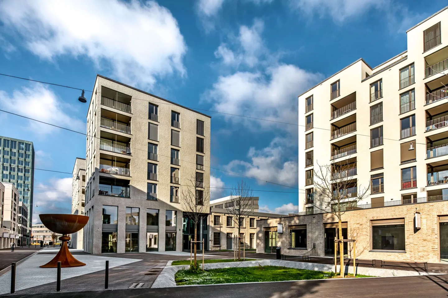 Aeschbachquartier - Spazio commerciale sviluppato e visibile - Foto 2 di 9