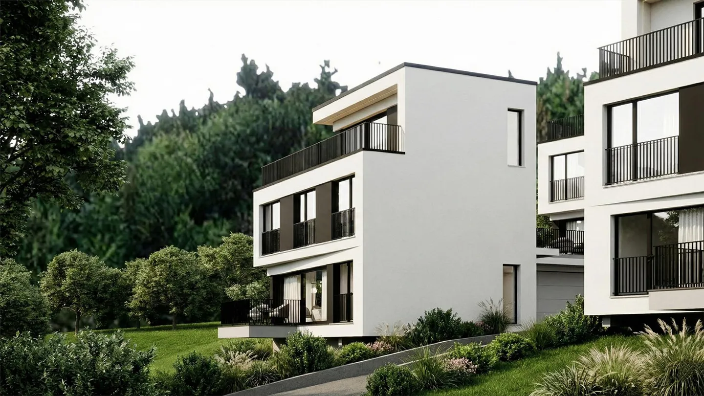 Your new home: 4 modern single-family houses in Zuzgen - Photo 7 of 10