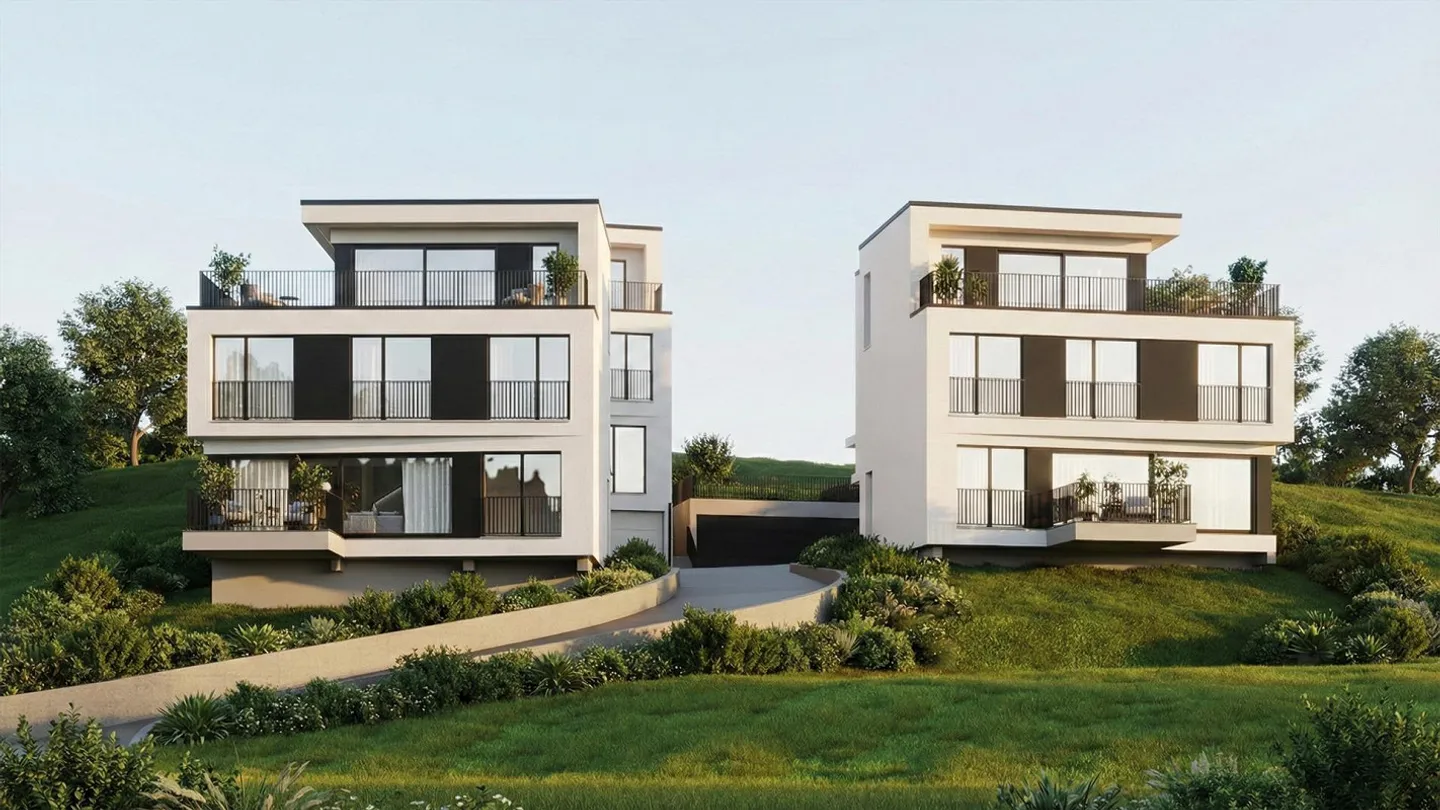 Your new home: 4 modern single-family houses in Zuzgen - Photo 1 of 10