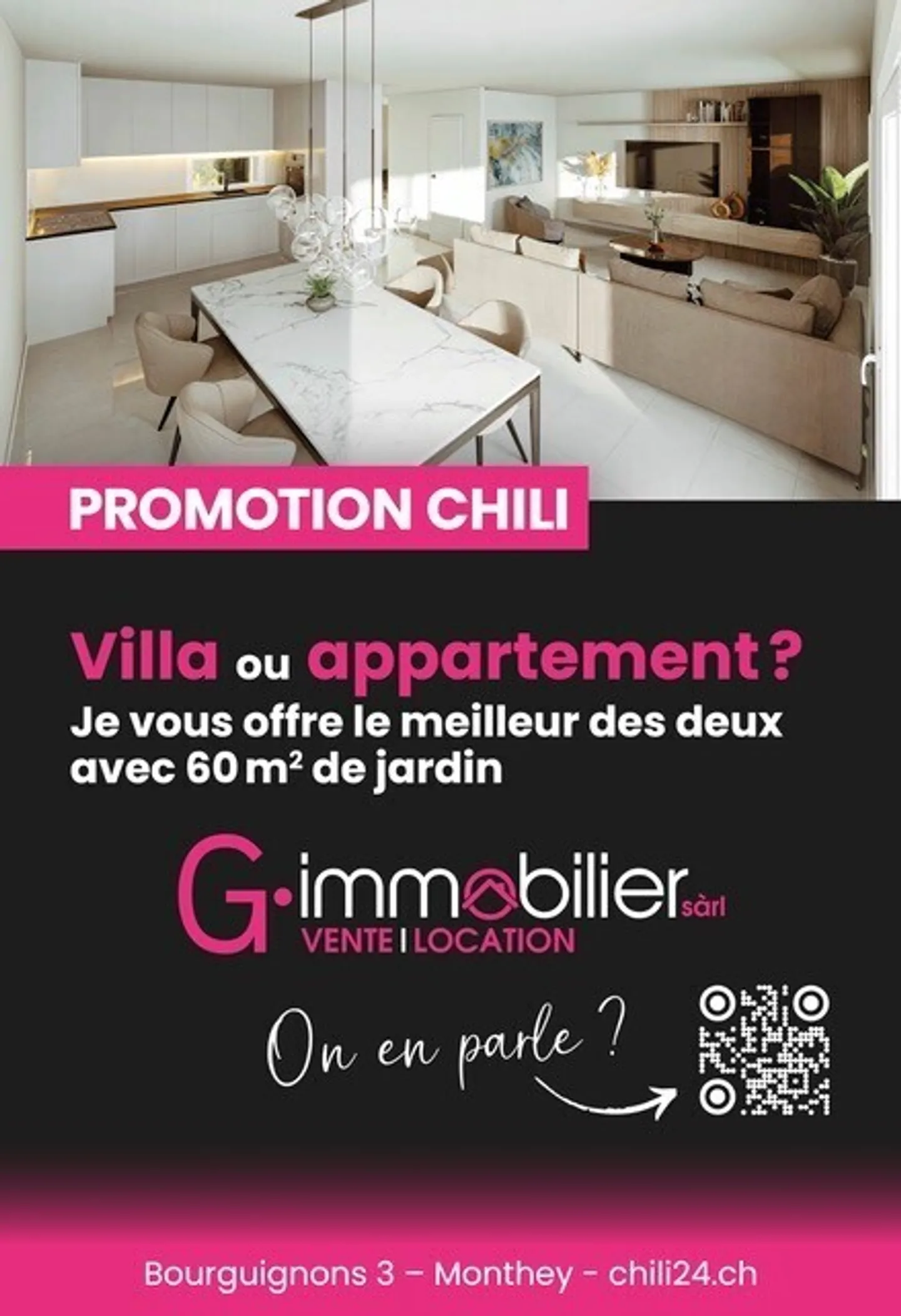 Projet unique sur les hauteurs de Monthey, dans un quartier de villas - Photo 12 sur 12