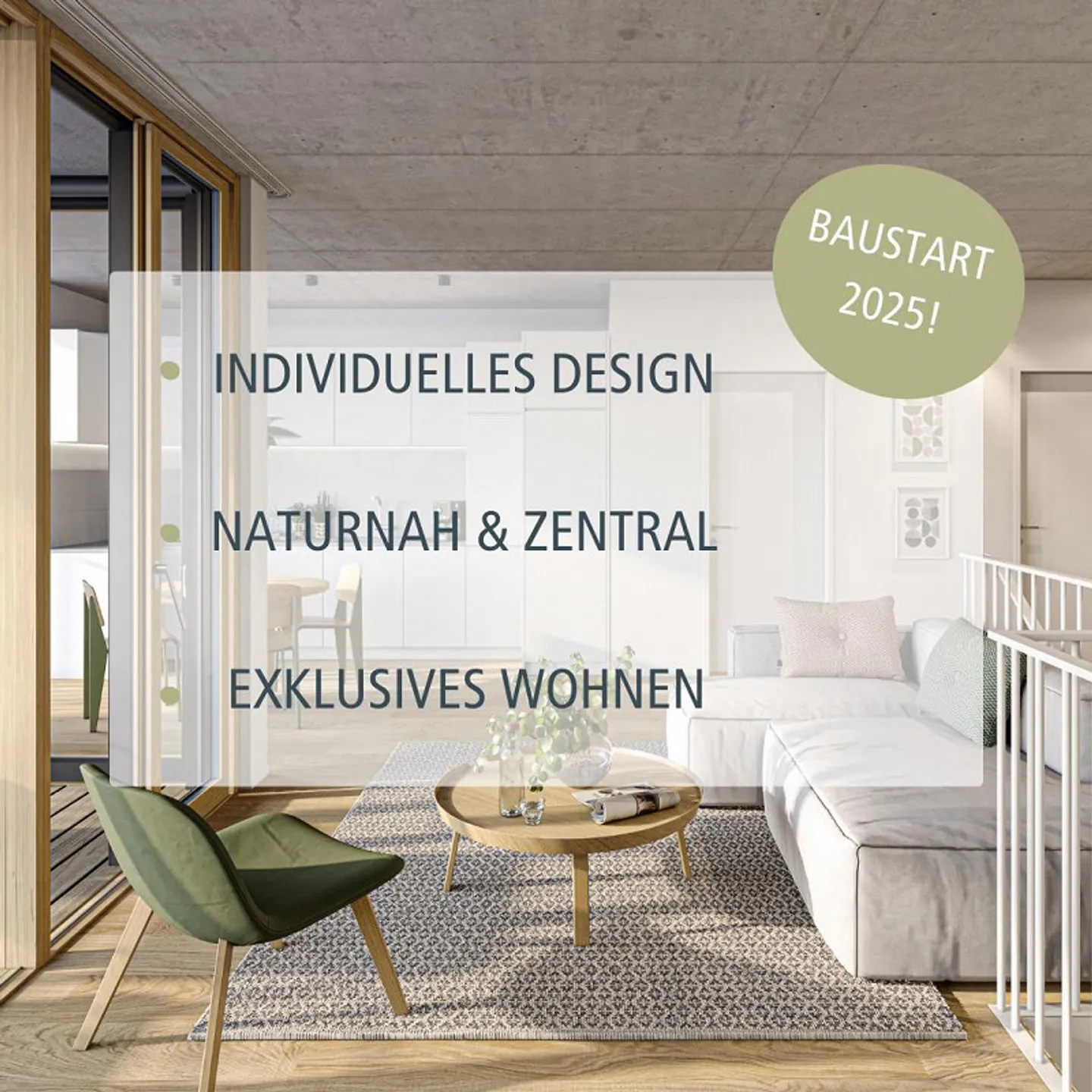 NUOVA COSTRUZIONE: Moderno appartamento di 4,5 stanze W7 con standard Minergie a Oberwil - Foto 1 di 3