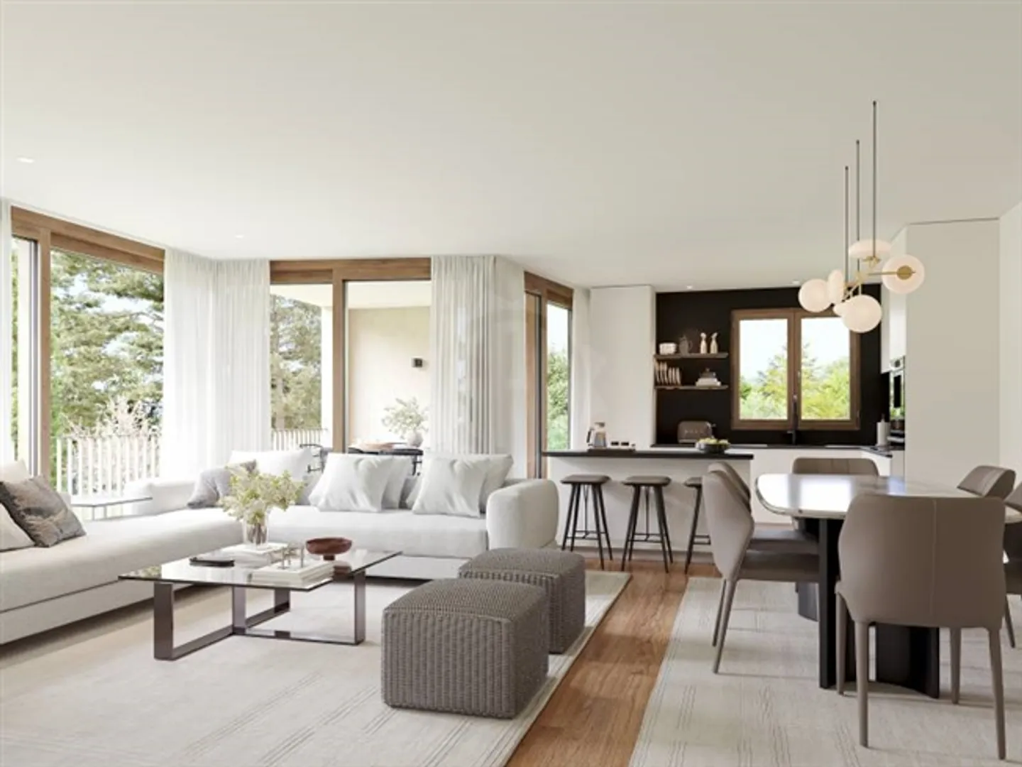 Neue Luxuswohnung in Choulex - Foto 4 von 9