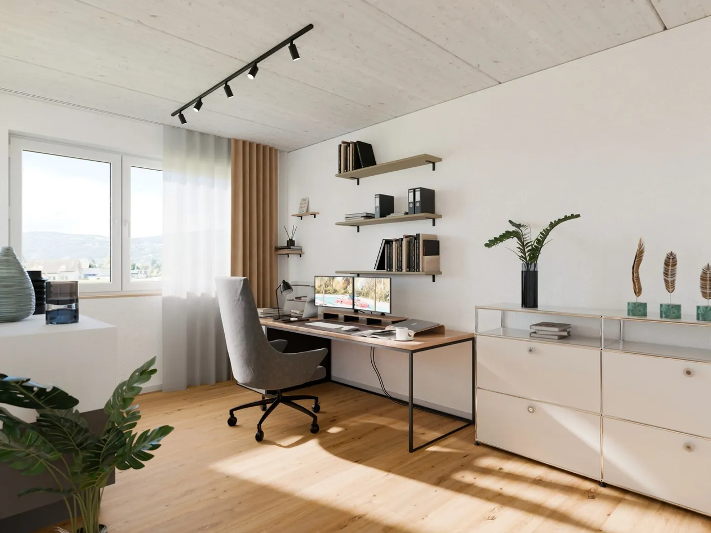 Moderne 5.5-Zimmer-Reiheneinfamilienhäuser im Grünen - Foto 8 von 12