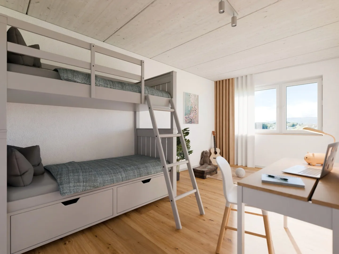 Moderne 5.5-Zimmer-Reiheneinfamilienhäuser im Grünen - Foto 9 von 12
