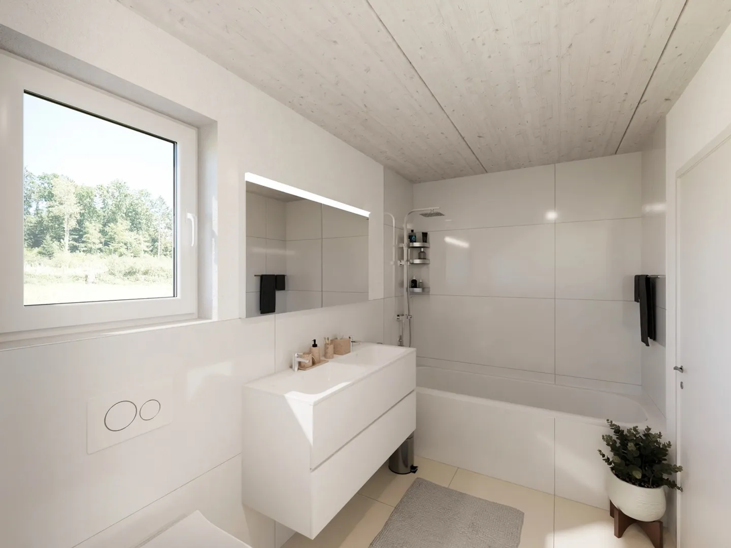 Moderne 5.5-Zimmer-Reiheneinfamilienhäuser im Grünen - Foto 12 von 12