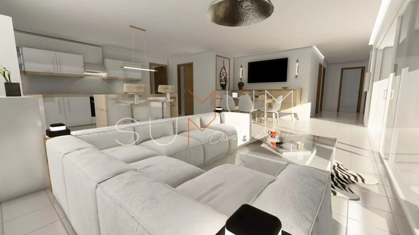 Martigny-Croix - Spacious 4.5 Room Ground Floor Apartment - Photo 4 of 13