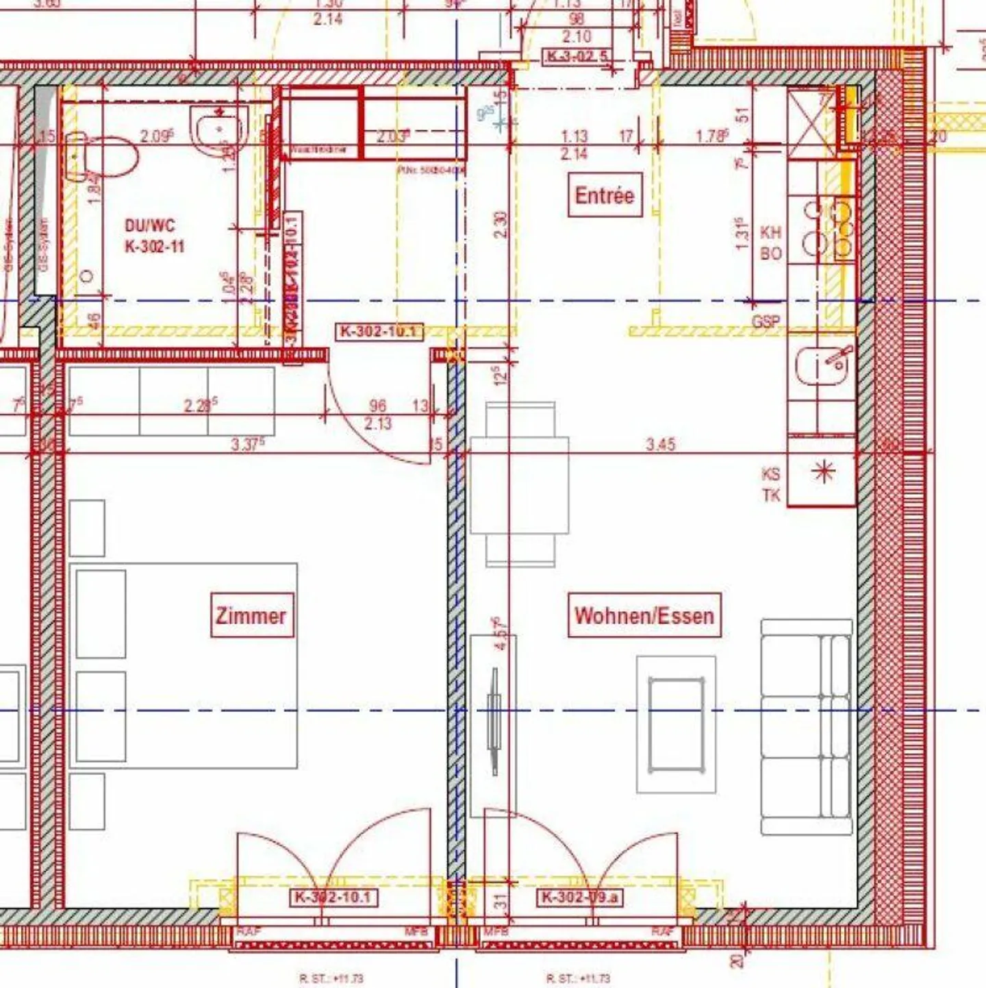 Appartamento per anziani: Appartamento 2 locali senza barriere al 7° piano presso Ges... - Foto 7 di 7