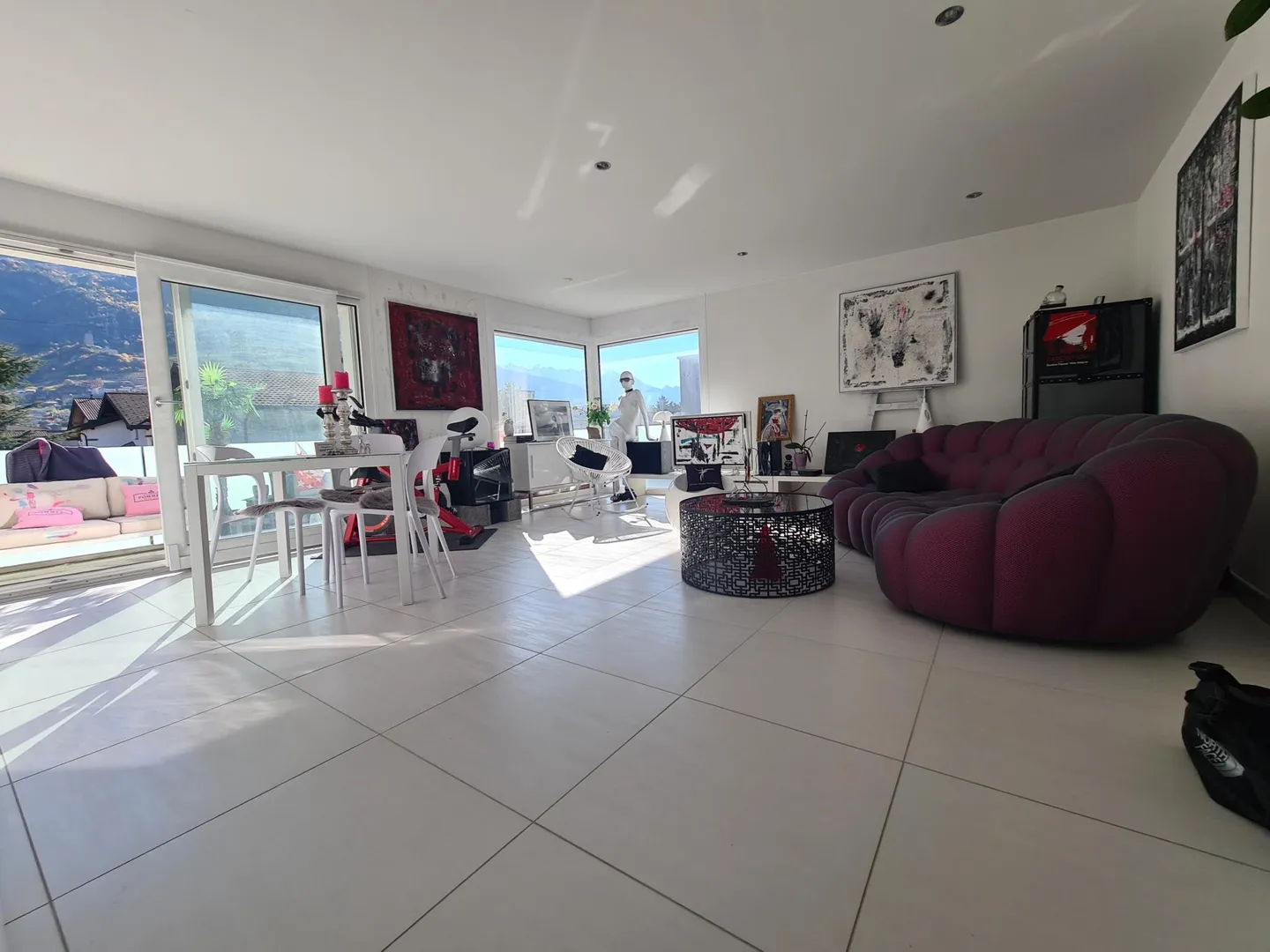 A Life in the Heart of Saxon: Attique-LOFT 2.5 Rooms: Sale or Rental / 2 Parking Spaces Included! - Photo 1 of 7