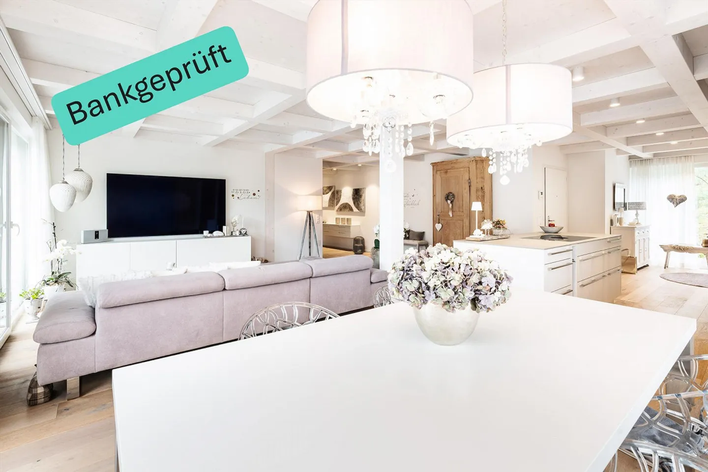 Appartement penthouse exclusif avec terrasse spacieuse et jardin - Photo 1 sur 20