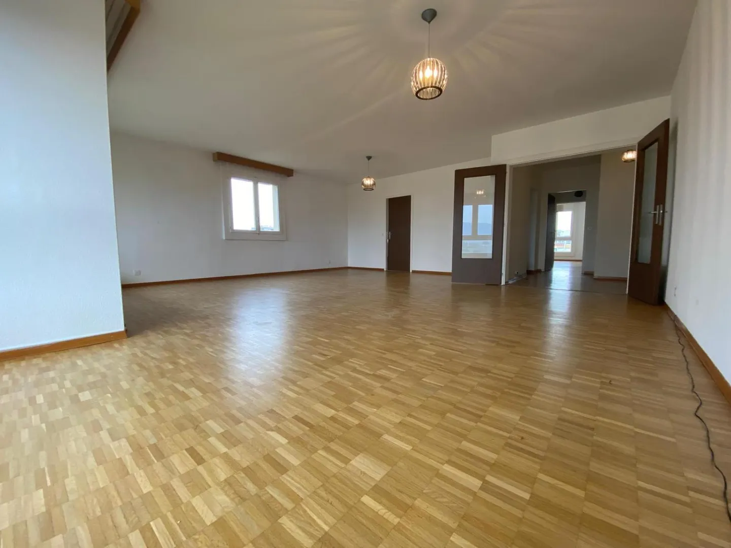 Esclusiva ? Appartamento ristrutturato con 4 camere da letto, 177 m² PPE, vista panoramica (Meyrin) - Foto 3 di 13