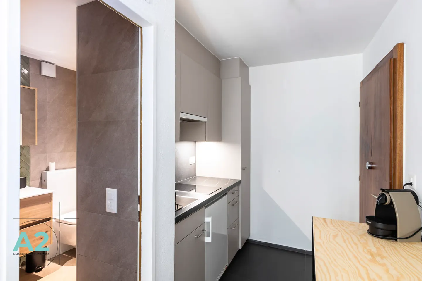 Renoviertes Studio in ruhiger Lage - Foto 4 von 13