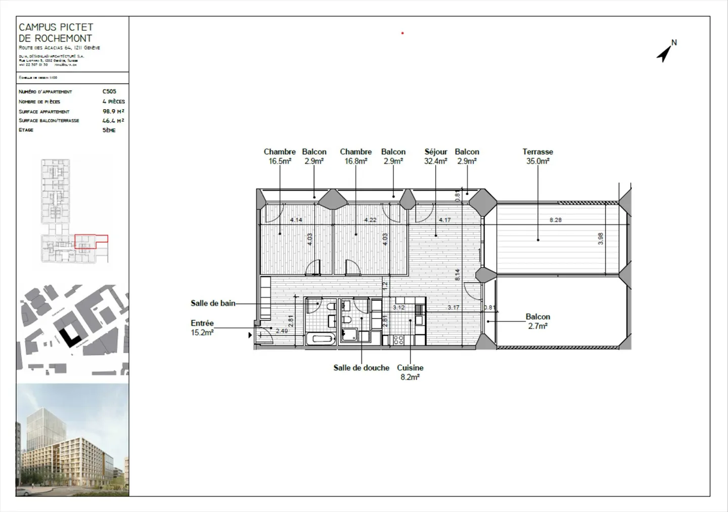 Appartamento 4 locali - Foto 7 di 7