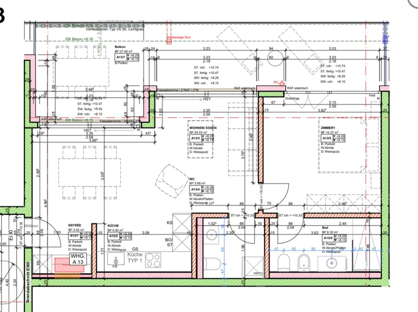 Locarno: Modern 2,5 Zimmer - Residenza Parcolago - Foto 7 von 9