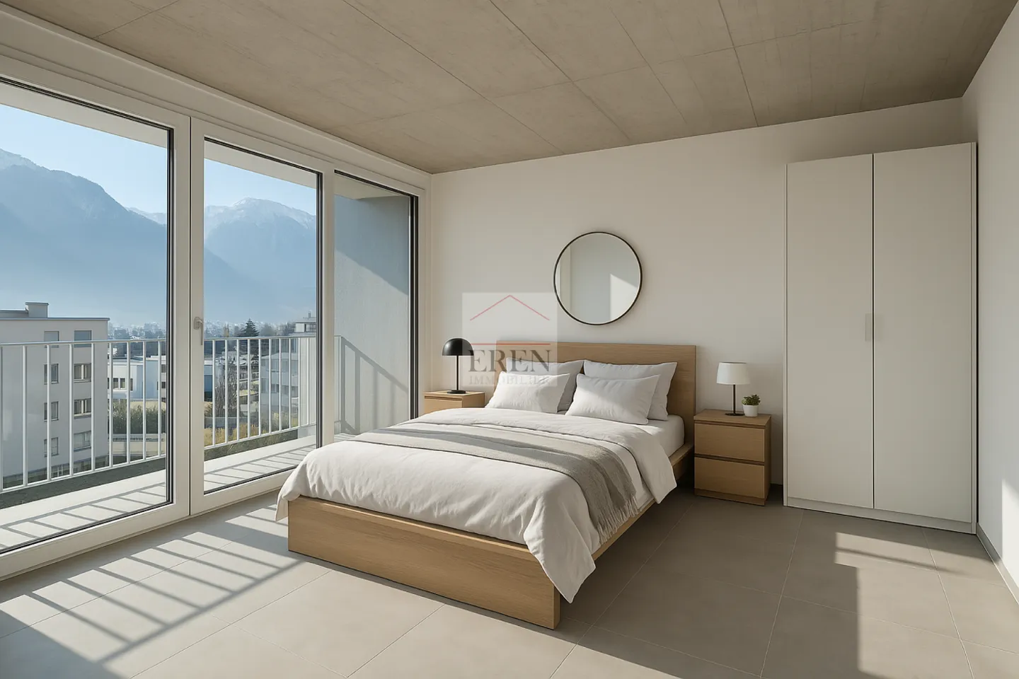 Magnificent and bright penthouse 3.5 / 4 rooms with glazed facade and panoramic southeast balcony-terrace - Photo 5 of 10
