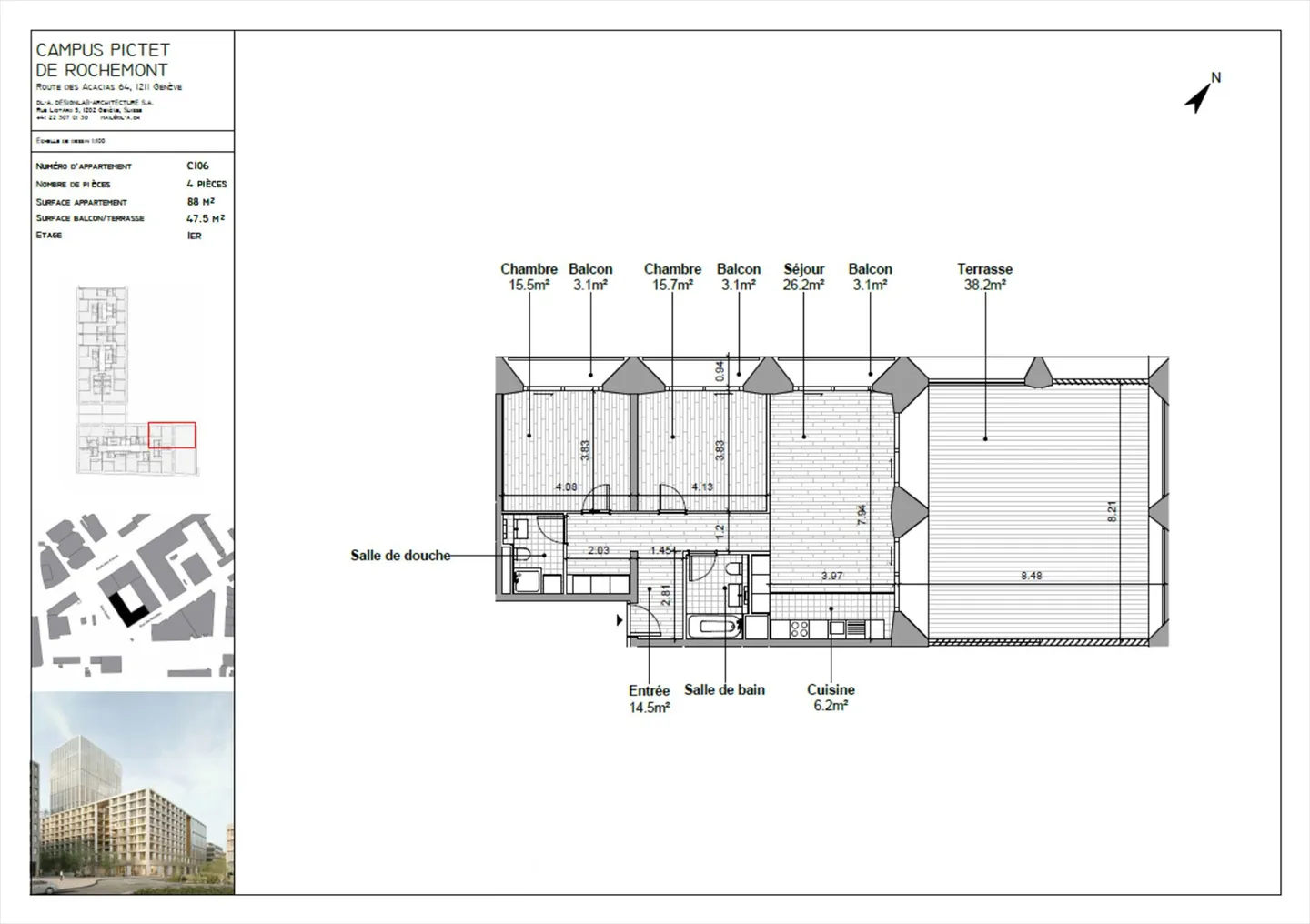 Appartement de Luxe en Ville - Photo 7 sur 7