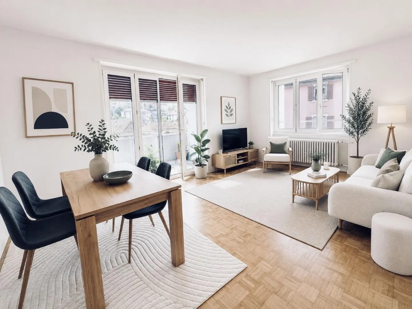 Spacious! 2.5-room apartment with balcony - Photo 1 of 5