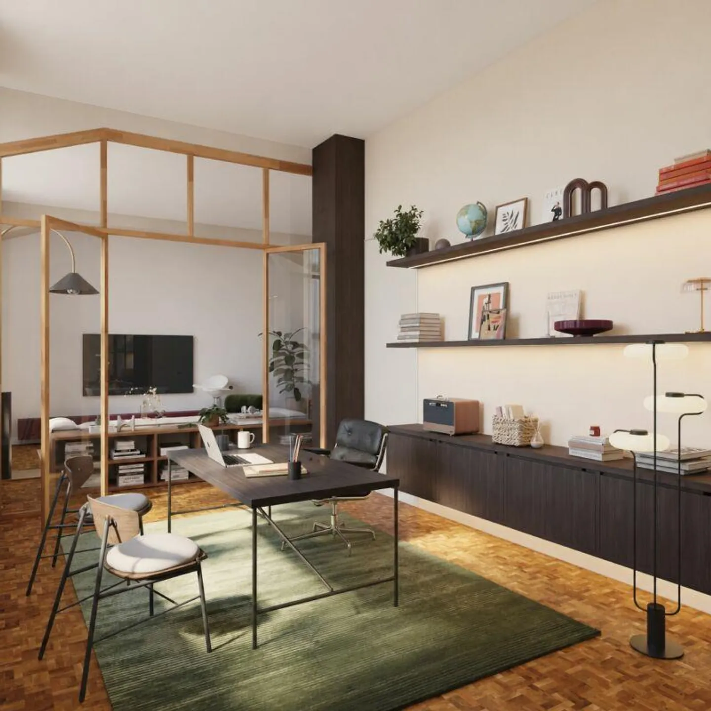 Bricklane Zug : Première location de loft 3.5 pièces - Photo 2 sur 5