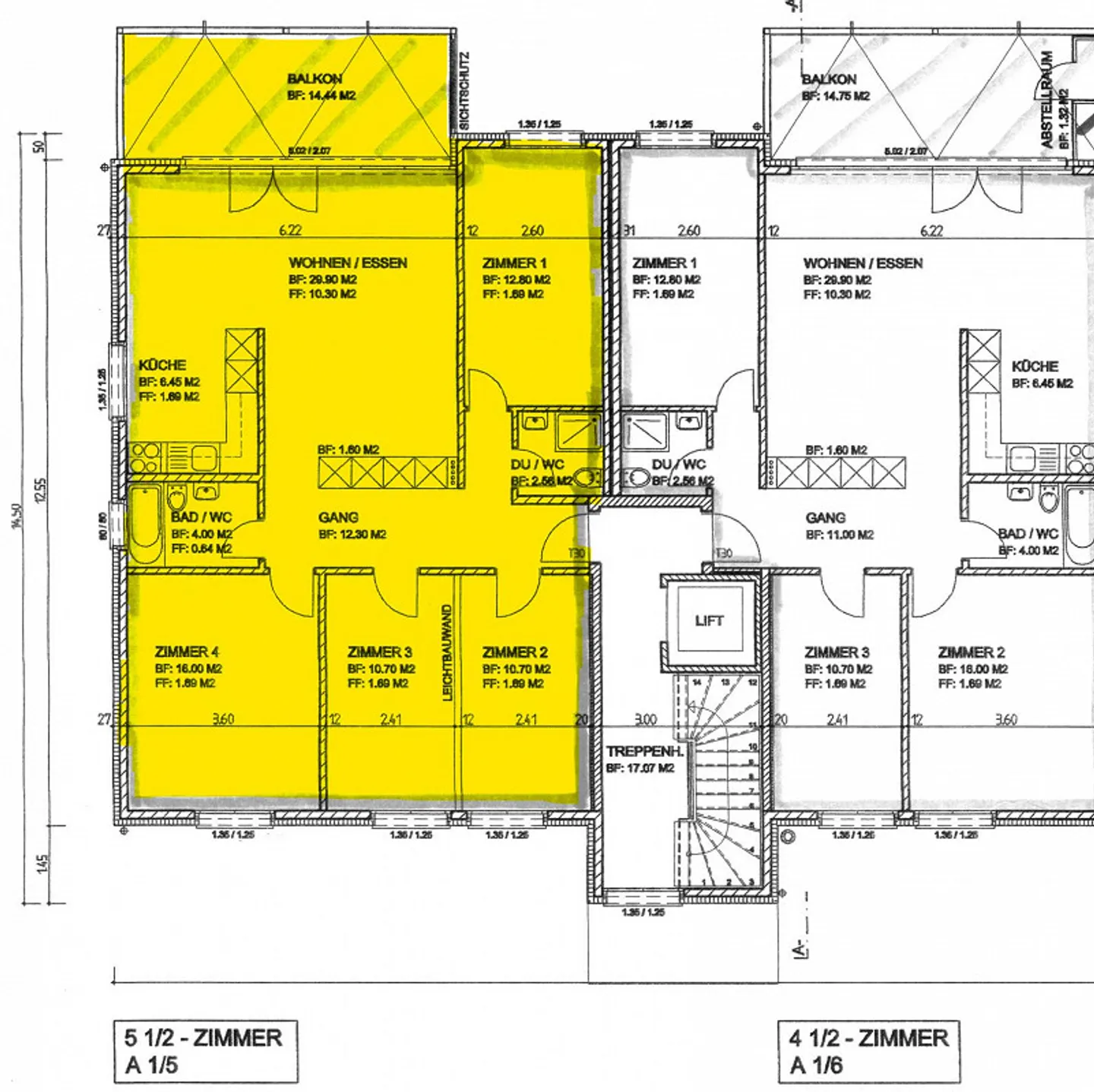 Bright, centrally located 5 1/2 room apartment for sale - Photo 11 of 11