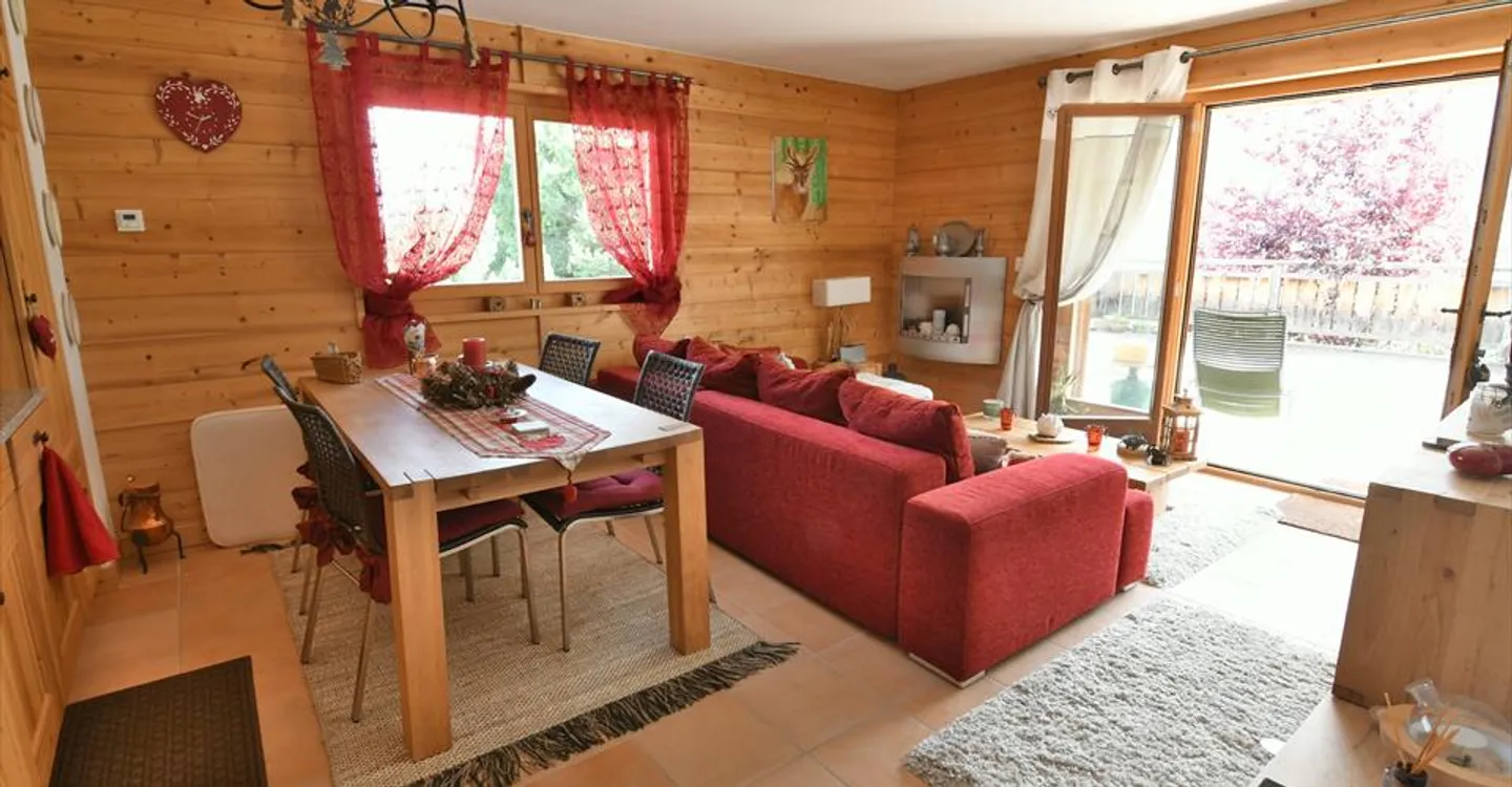 Warm 2.5-room luxury apartment with large terrace in Ovronnaz/VS - Photo 1 of 14