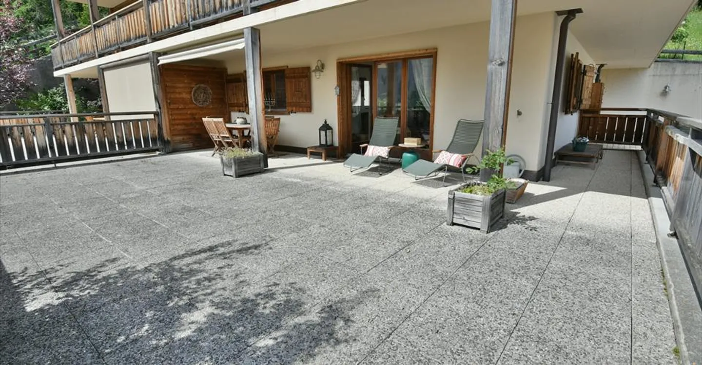 Warm 2.5-room luxury apartment with large terrace in Ovronnaz/VS - Photo 9 of 14