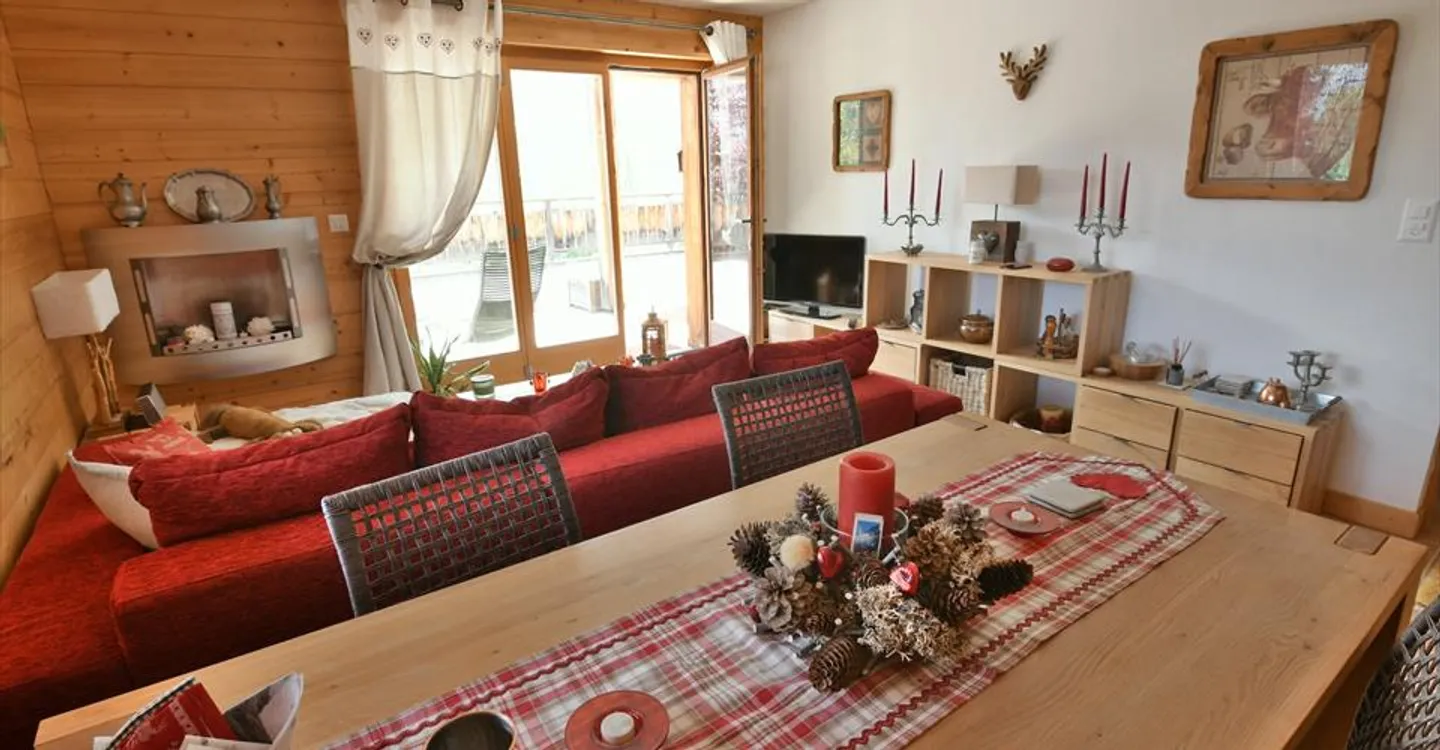 Warm 2.5-room luxury apartment with large terrace in Ovronnaz/VS - Photo 3 of 14