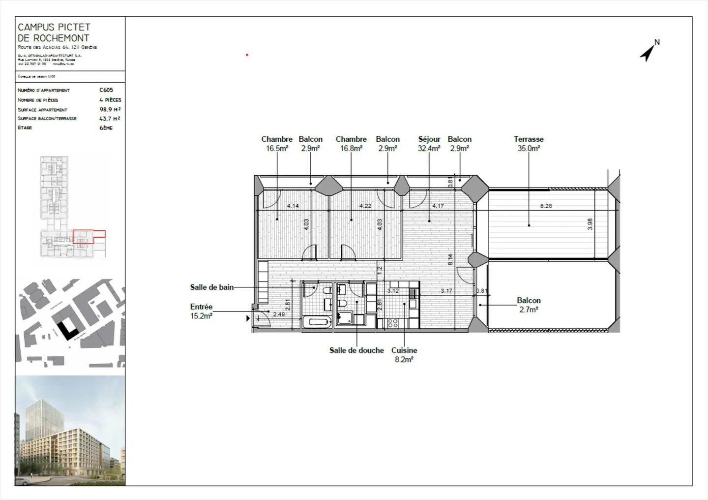 4-room apartment - Photo 4 of 4
