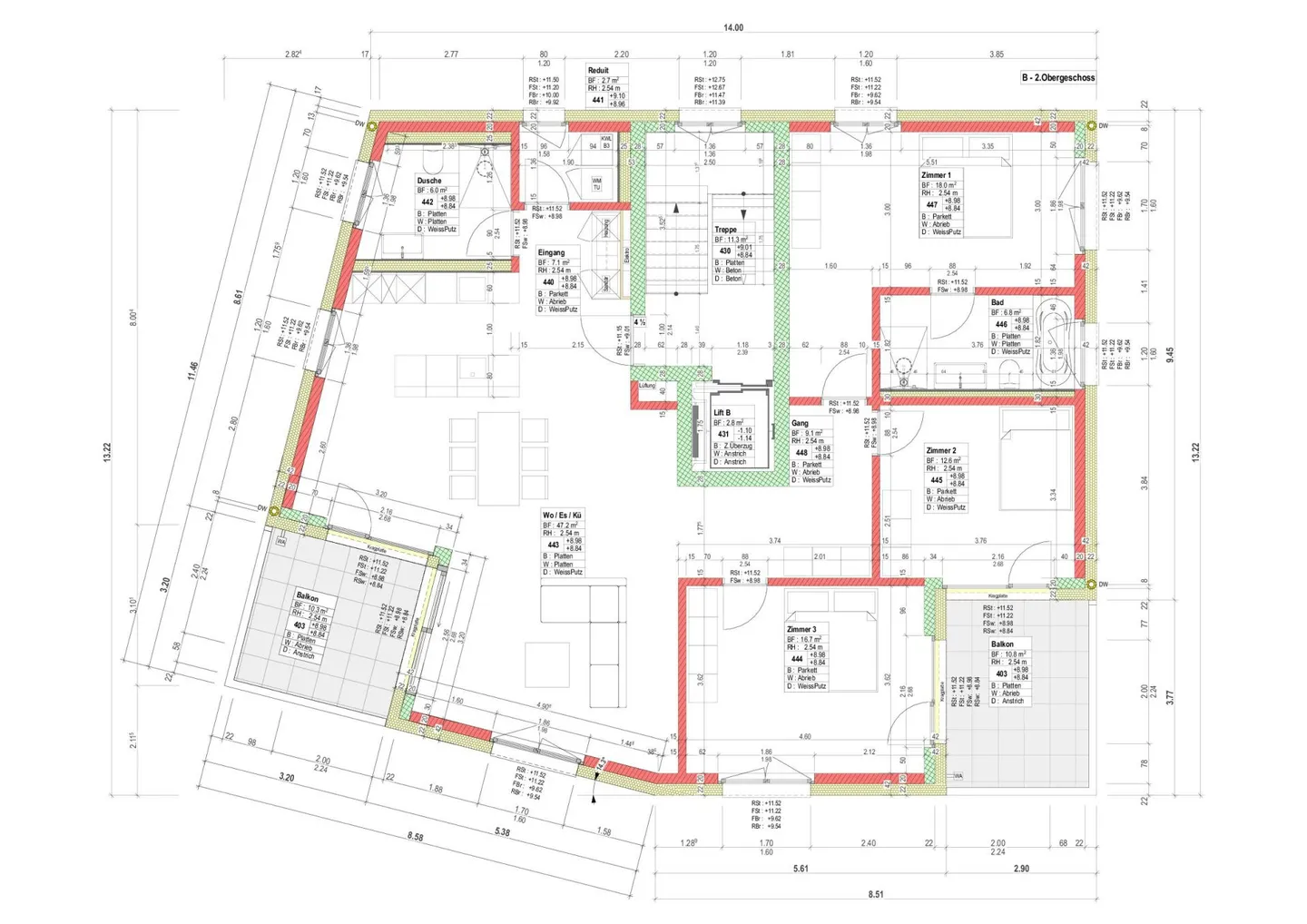 Verkauf: 4.5- Zimmerwohnung in Obbürgen / Stansstad - Foto 13 von 14