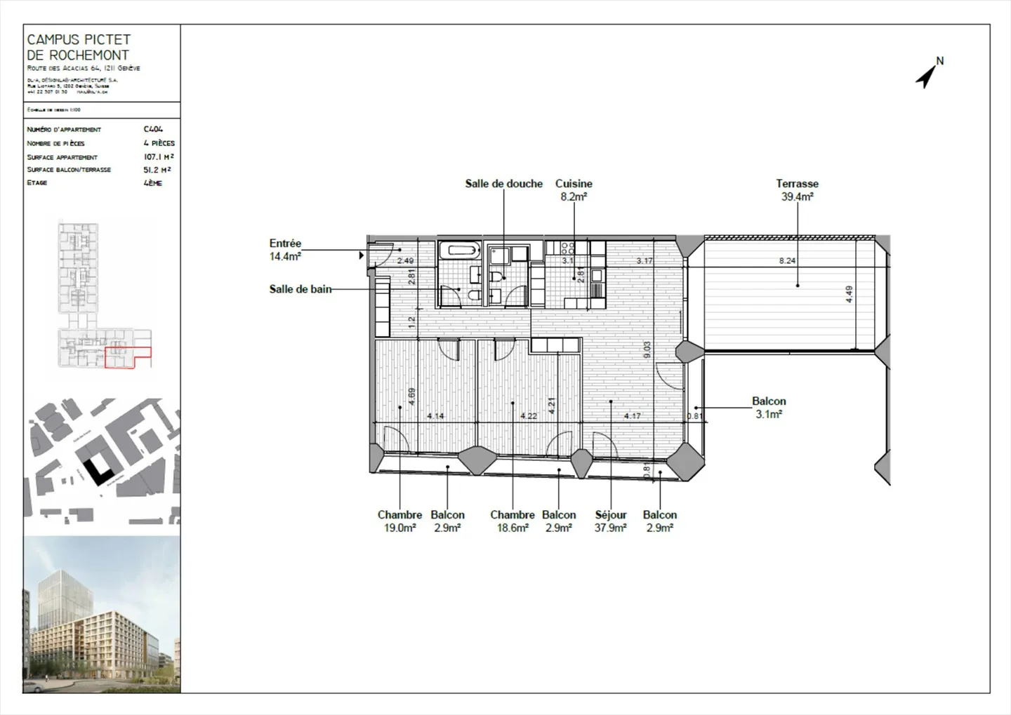 Appartamento 4 locali - Foto 4 di 4