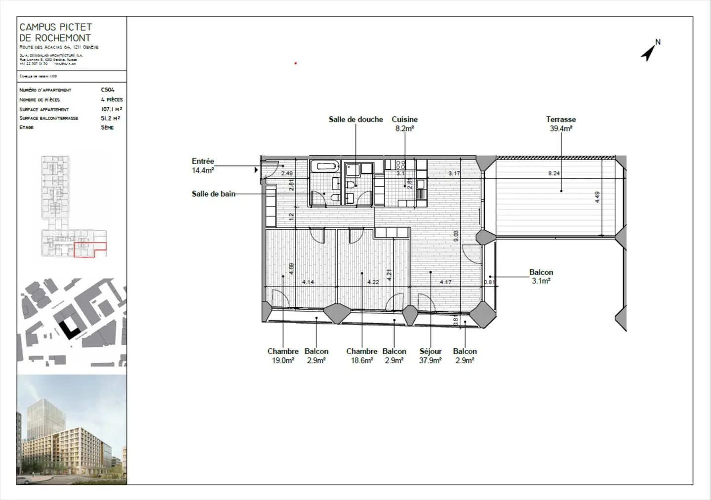 Appartamento 4 locali - Foto 4 di 4