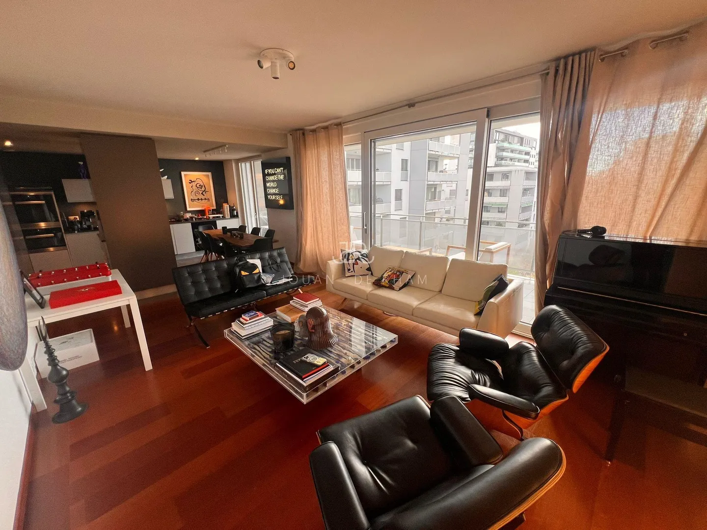 Cologny: magnificent 4-room penthouse apartment in a 3-hectare park - Photo 3 of 8