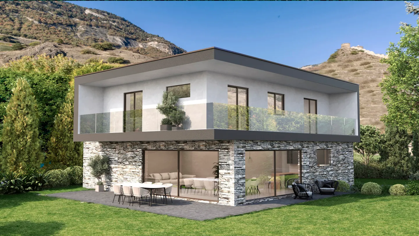 FOR SALE EXCEPTIONAL VILLA 5.5 ROOMS IN SAILLON - Photo 1 of 6