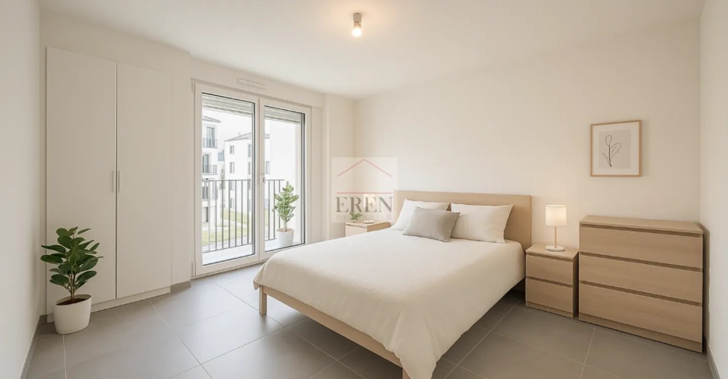 Superb 3.5 Room Apartment with Large 40m2 Balcony-Terrace on the 2nd Floor - Photo 9 of 11