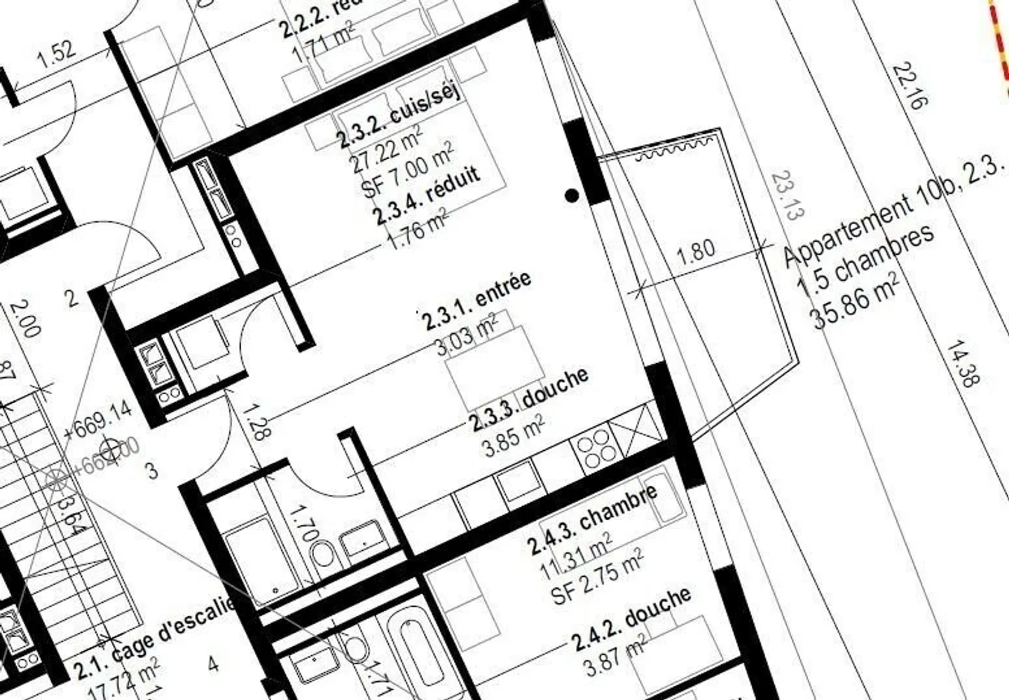 1.5 room apartment in a Minergie construction (2020) - Photo 3 of 3