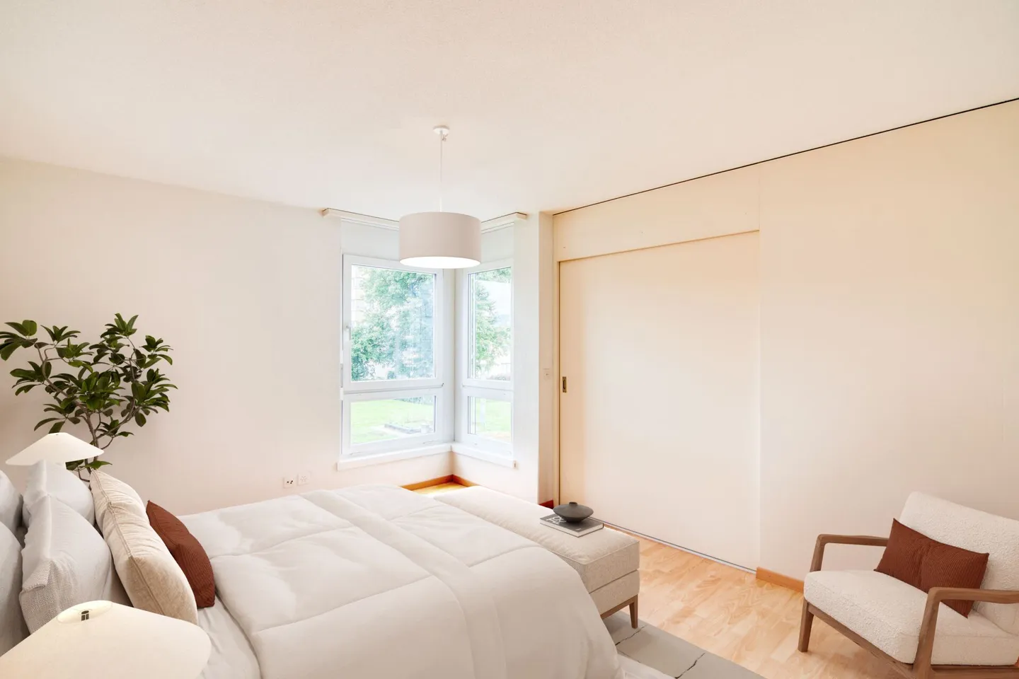 Appartement 3.5 pièces avec place de parking : parfait pour votre prochain chapitre de vie - accessible, lumineux et proche de la ville - Photo 9 sur 26