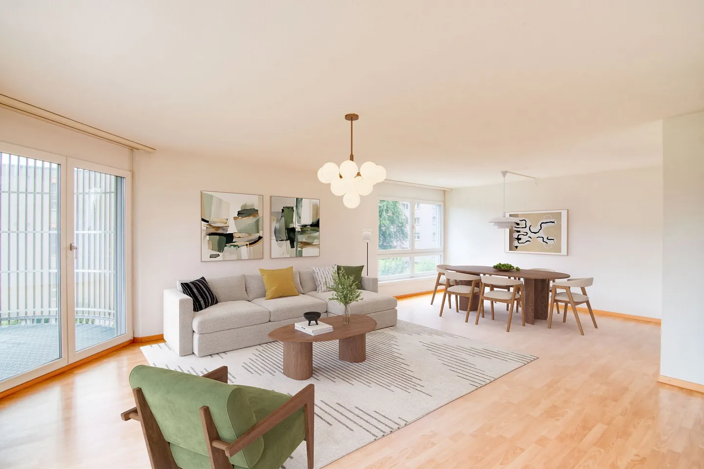 Appartement 3.5 pièces avec place de parking : parfait pour votre prochain chapitre de vie - accessible, lumineux et proche de la ville - Photo 2 sur 26