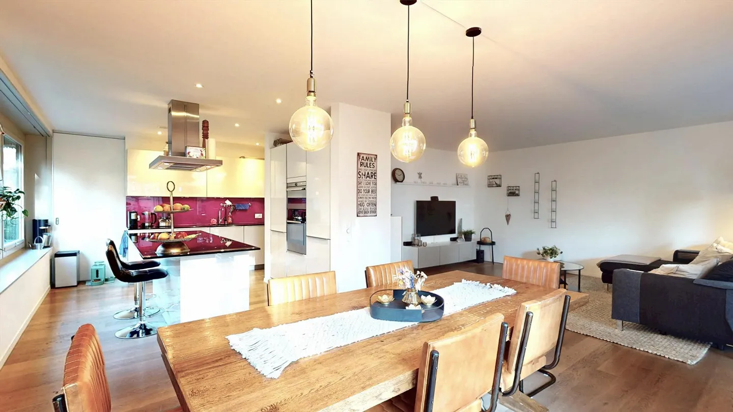 Appartement de jardin moderne de 5,5 pièces dans un emplacement prisé à Allschwil - Photo 4 sur 13