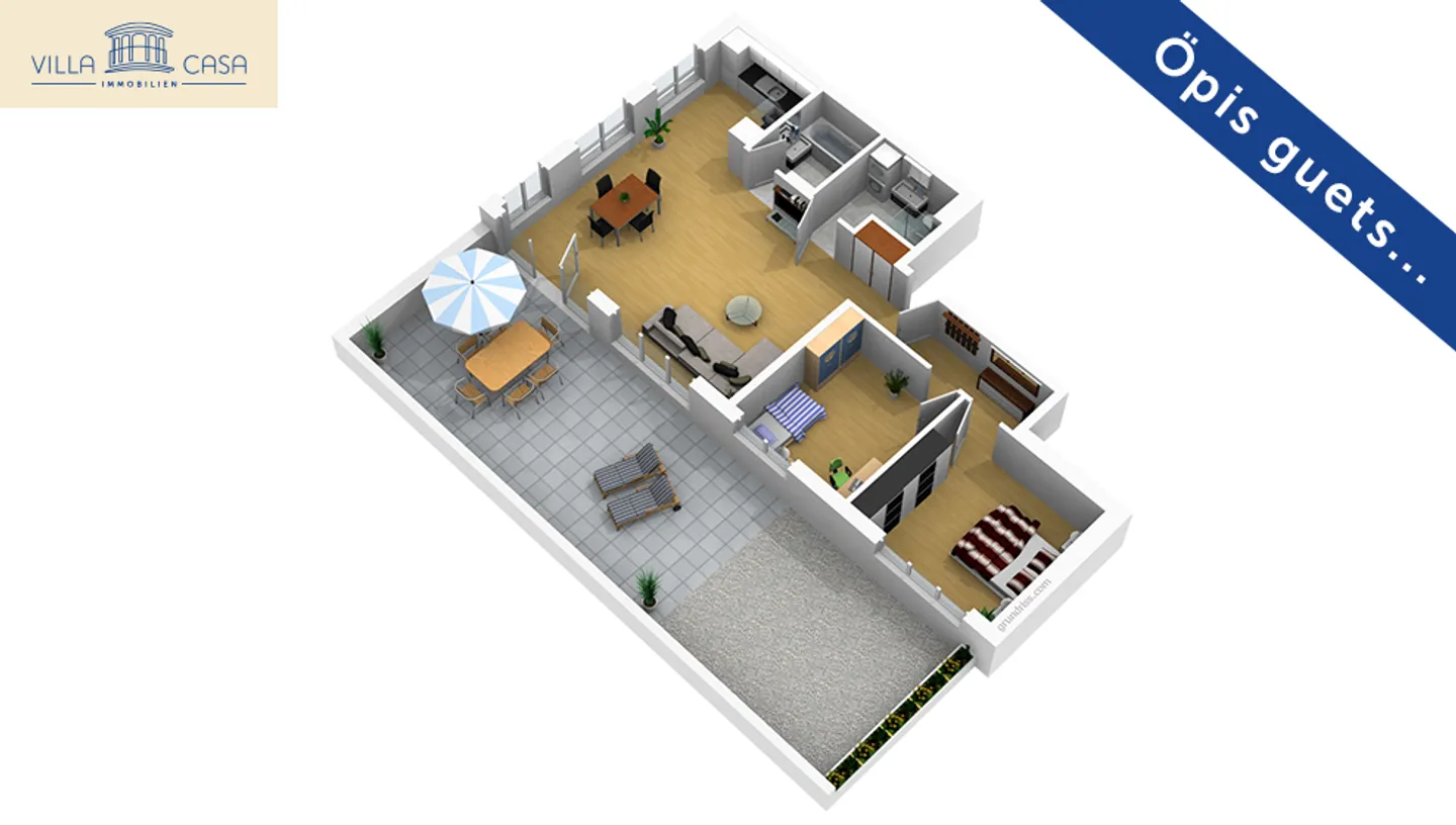 Appartamento Minergie moderno con terrazza - Foto 9 di 13