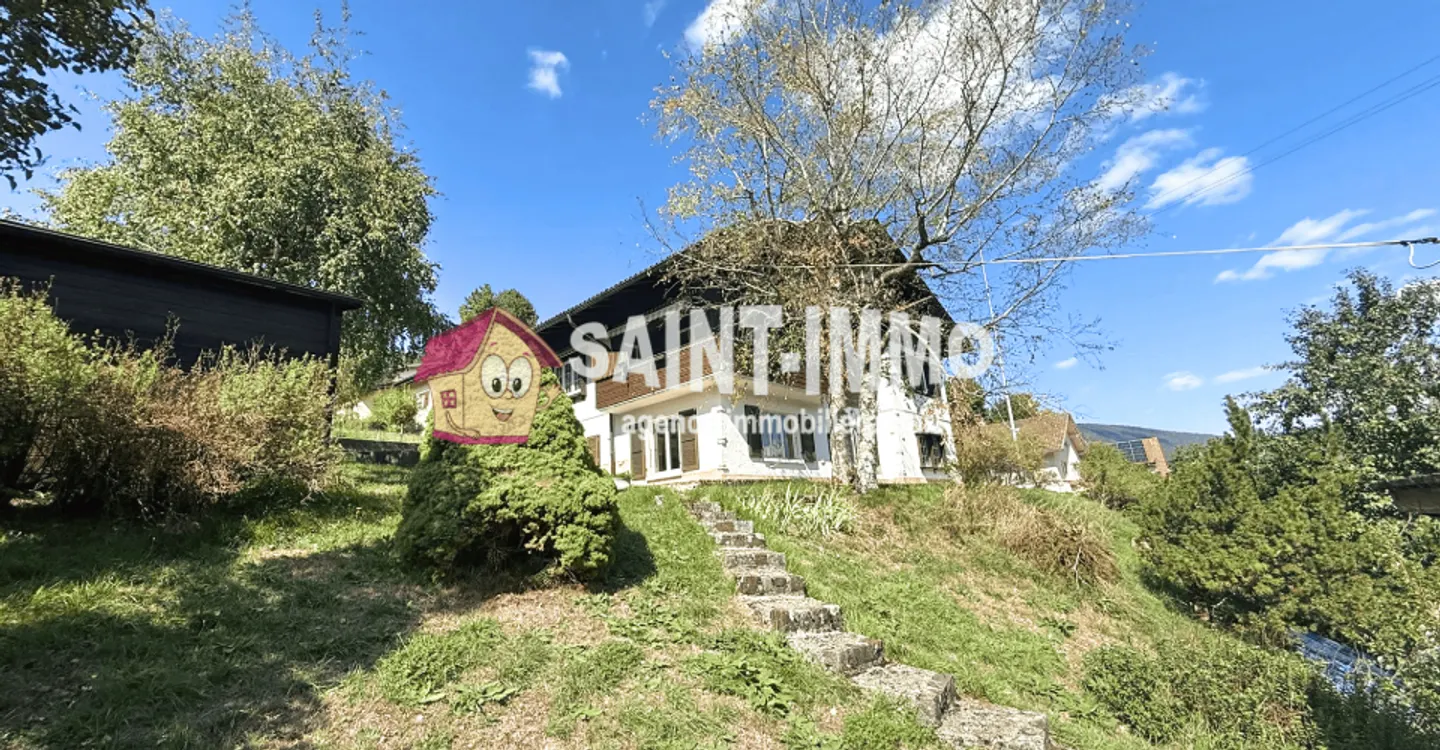 Chalet mit zwei Wohnungen (3 & 6,5 Zimmer) mit einem 840 m2 großen Garten, Terrasse und Garagen - Foto 21 von 23