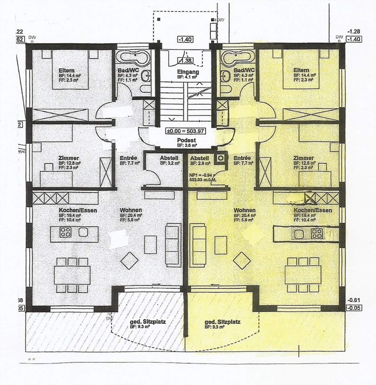 3.5 Room Ground Floor Apartment with Covered Garden Seating Area - Photo 10 of 10