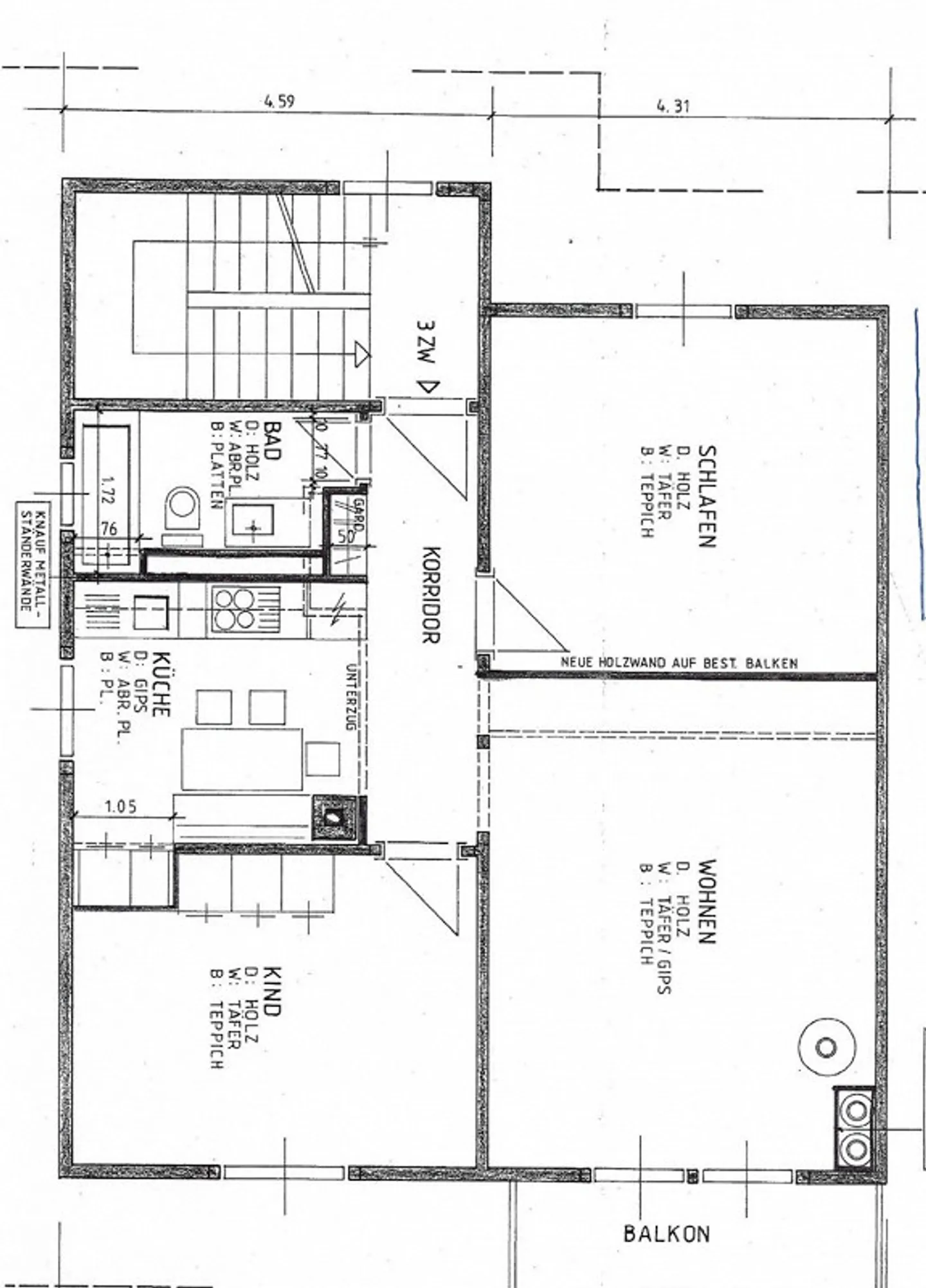 Appartamento 3 camere accogliente - Foto 4 di 4