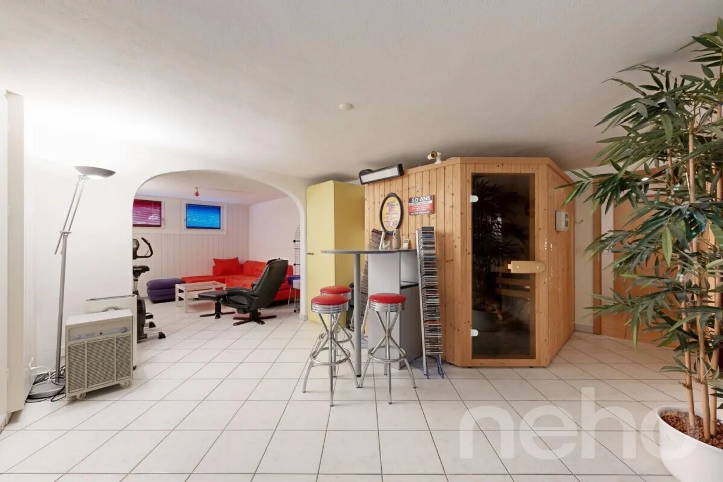 Familienvilla mit angelegtem Garten und Jacuzzi in Founex - Foto 9 von 12