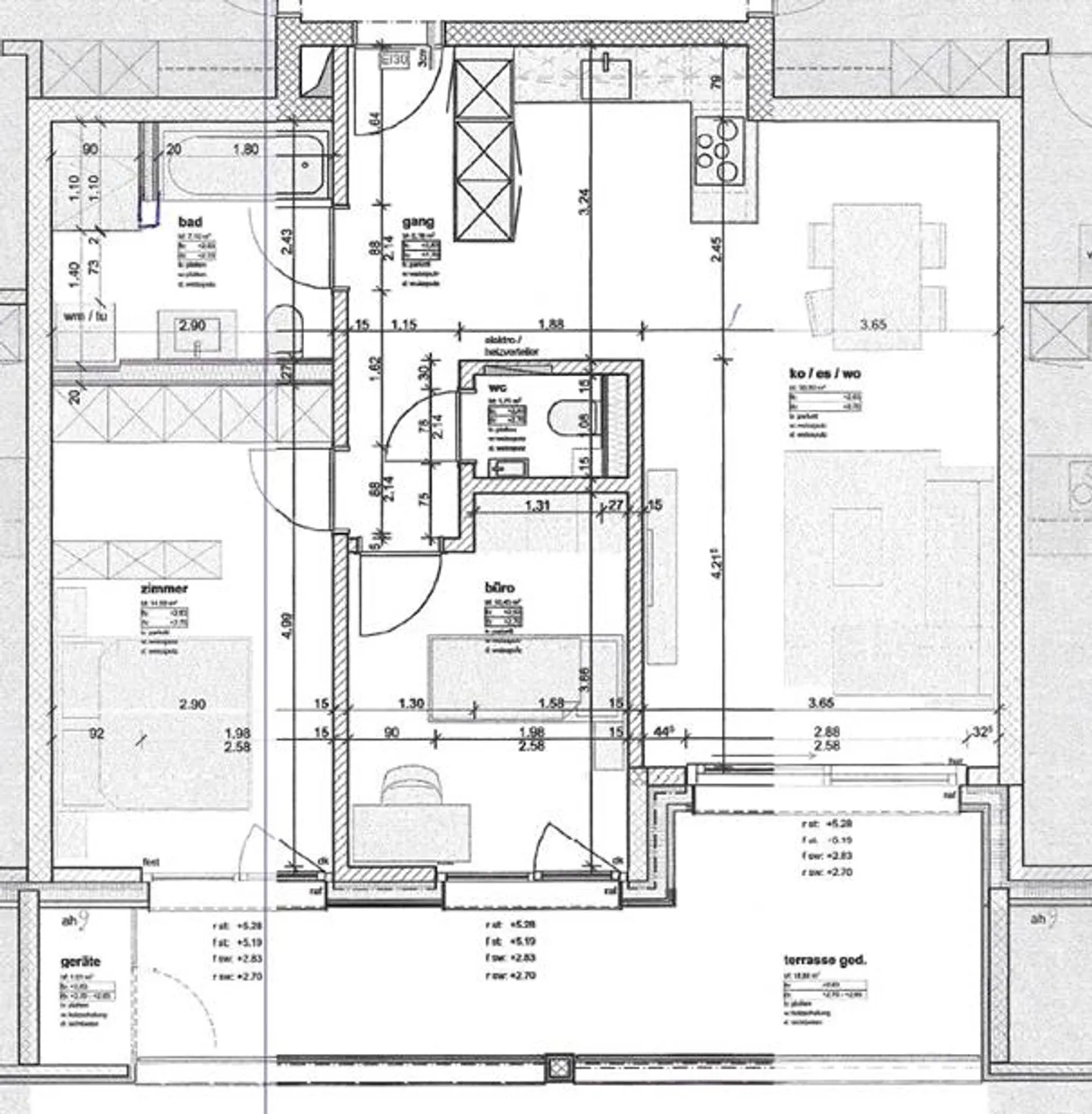 Neubauwohnung 3.5 Zimmer in Speicher - Foto 5 von 5