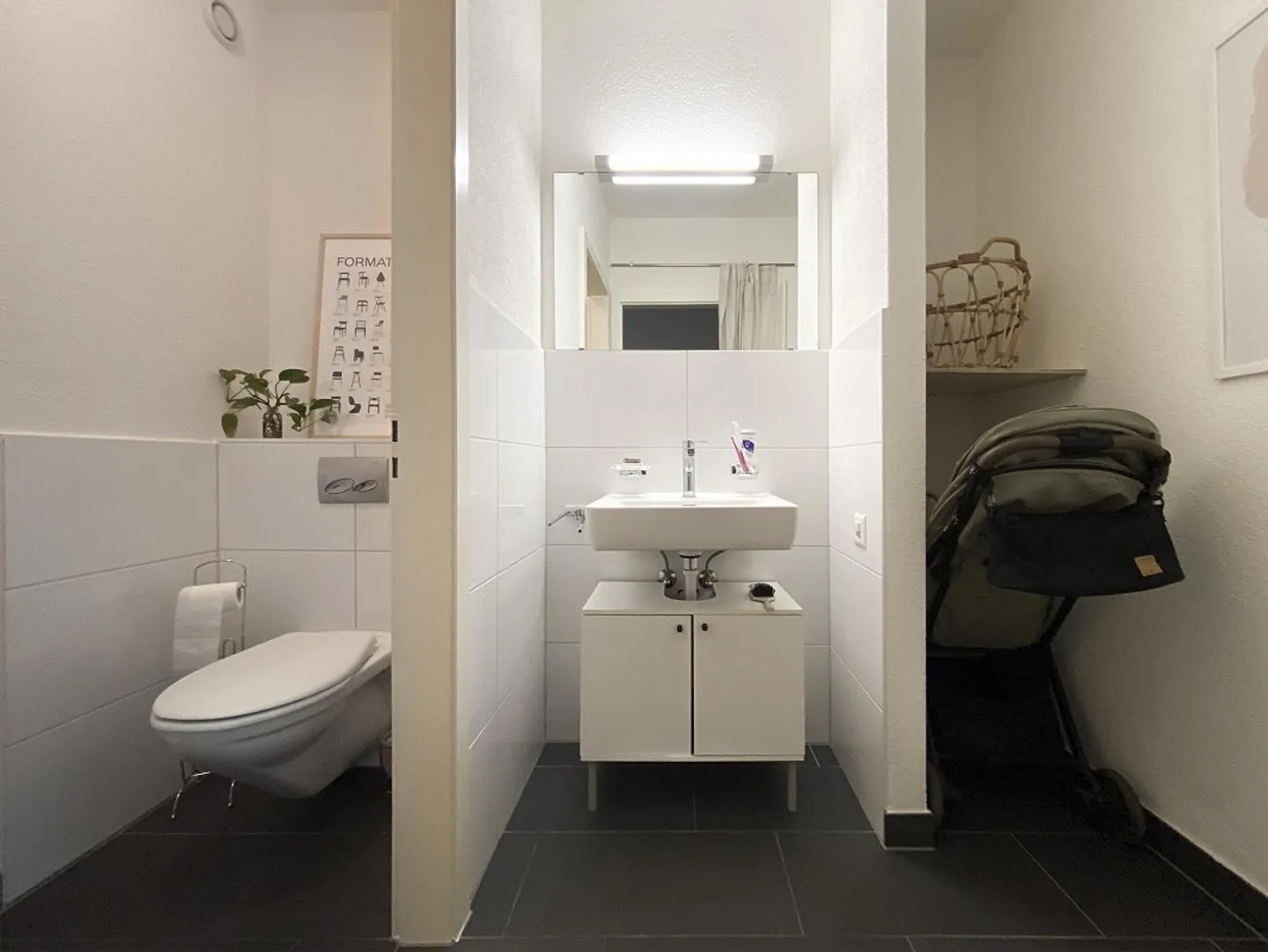 Zu übergeben - Wunderschöne Familienwohnung in Villars-sur-Glâne - Foto 7 von 13