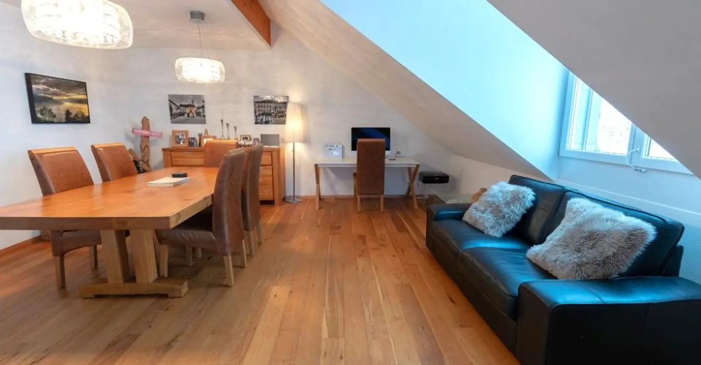 Magnificent penthouse apartment with 4.5 rooms in Saint-Cergue - Photo 4 of 13