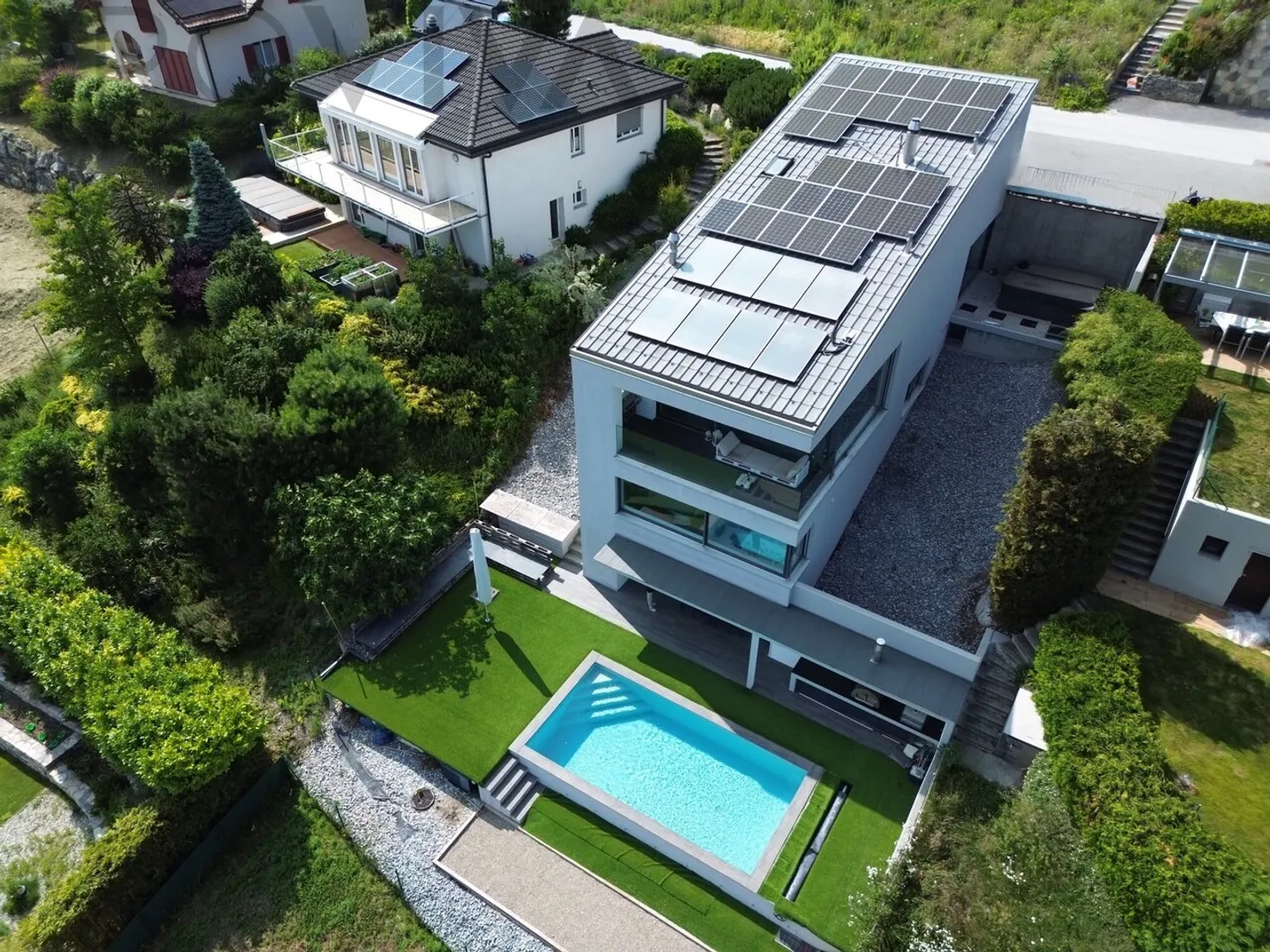 Vivere come in vacanza - con piscina, sauna e panorama mozzafiato - Foto 1 di 9